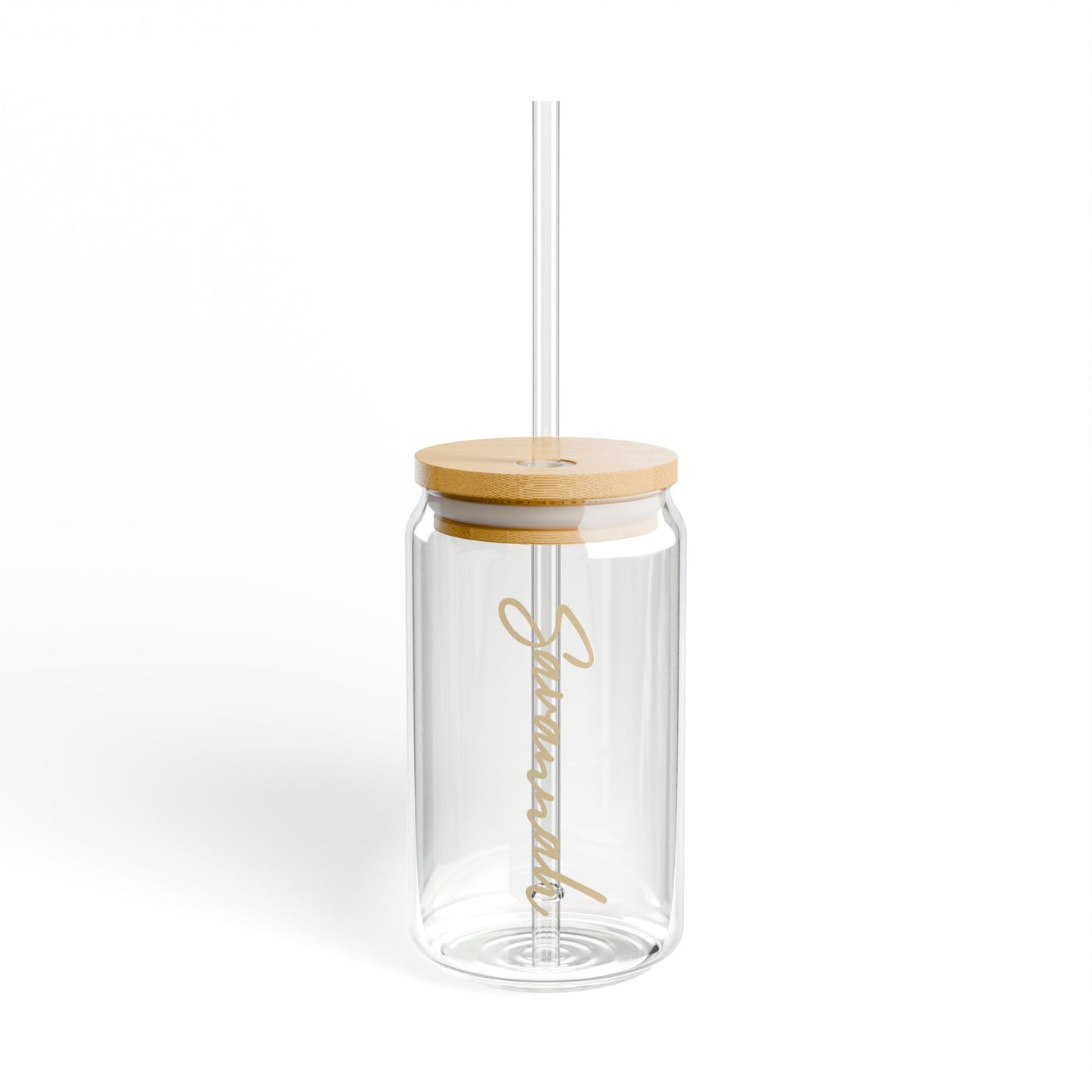 Bridesmaid Sipper Glass, Wedding Party Gift, 16oz Maid Of Honor Cup with Straw, Personalized Drinkware, Custom Bridal Shower Favor
