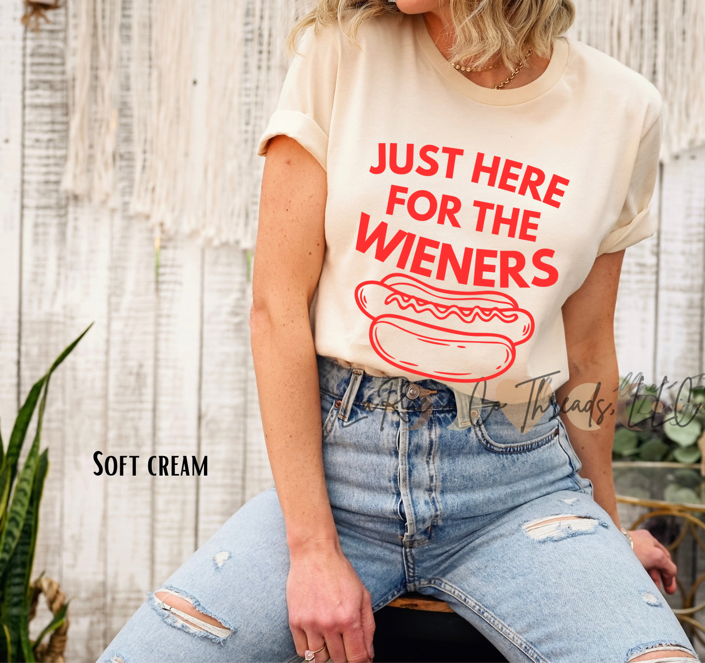 Just Here for the Wieners Shirt, Funny Hot Dog Lover Tee, Foodie Gift, Summer Cookout Apparel, 4th of July BBQ Shirt
