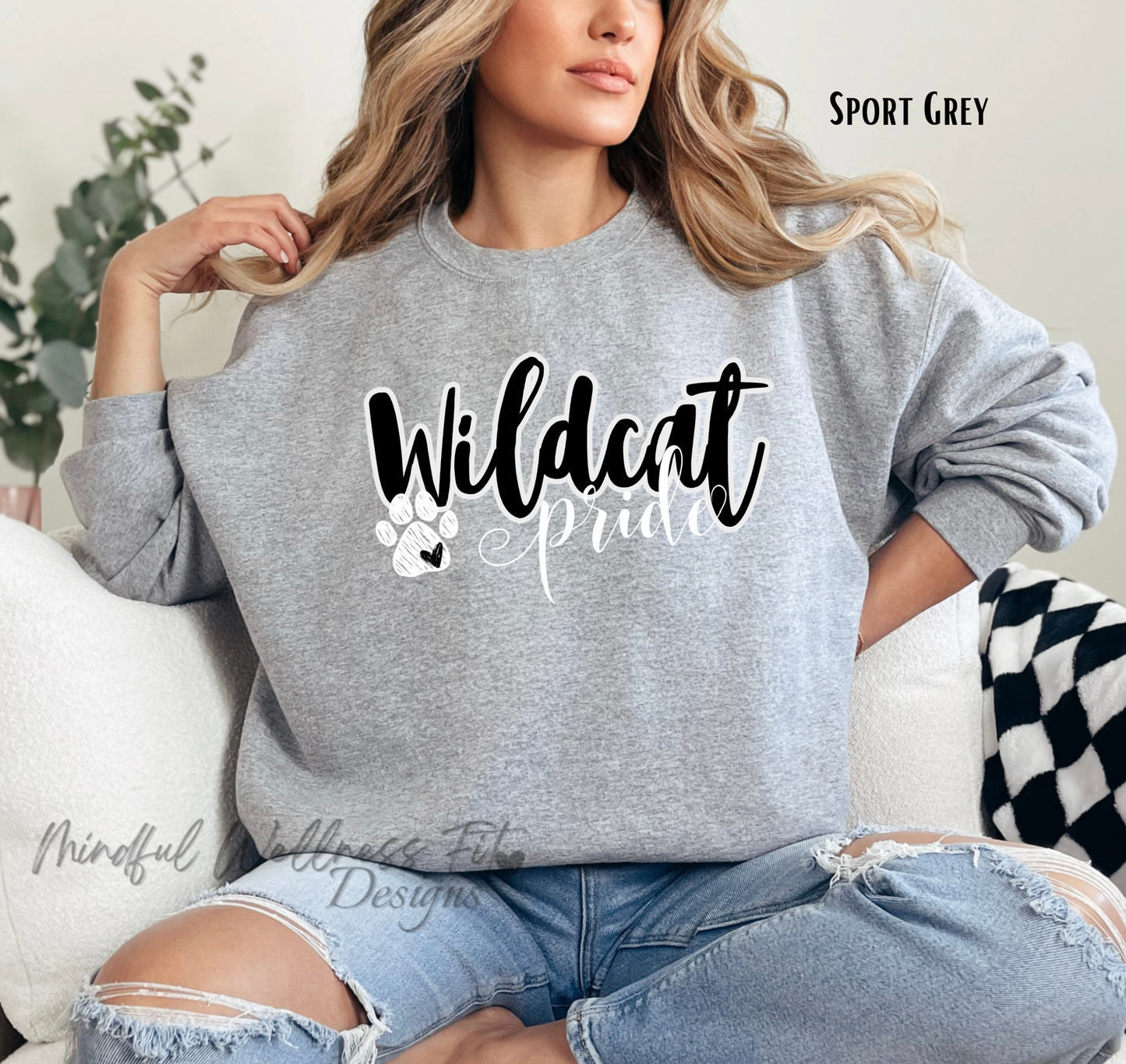 Wildcat Pride Sweatshirt, Go Wildcats Crewneck, We Are The Wildcats Crew, School Pride Sweatshirt, Lets Go Wildcats Shirt, Mascot Pride