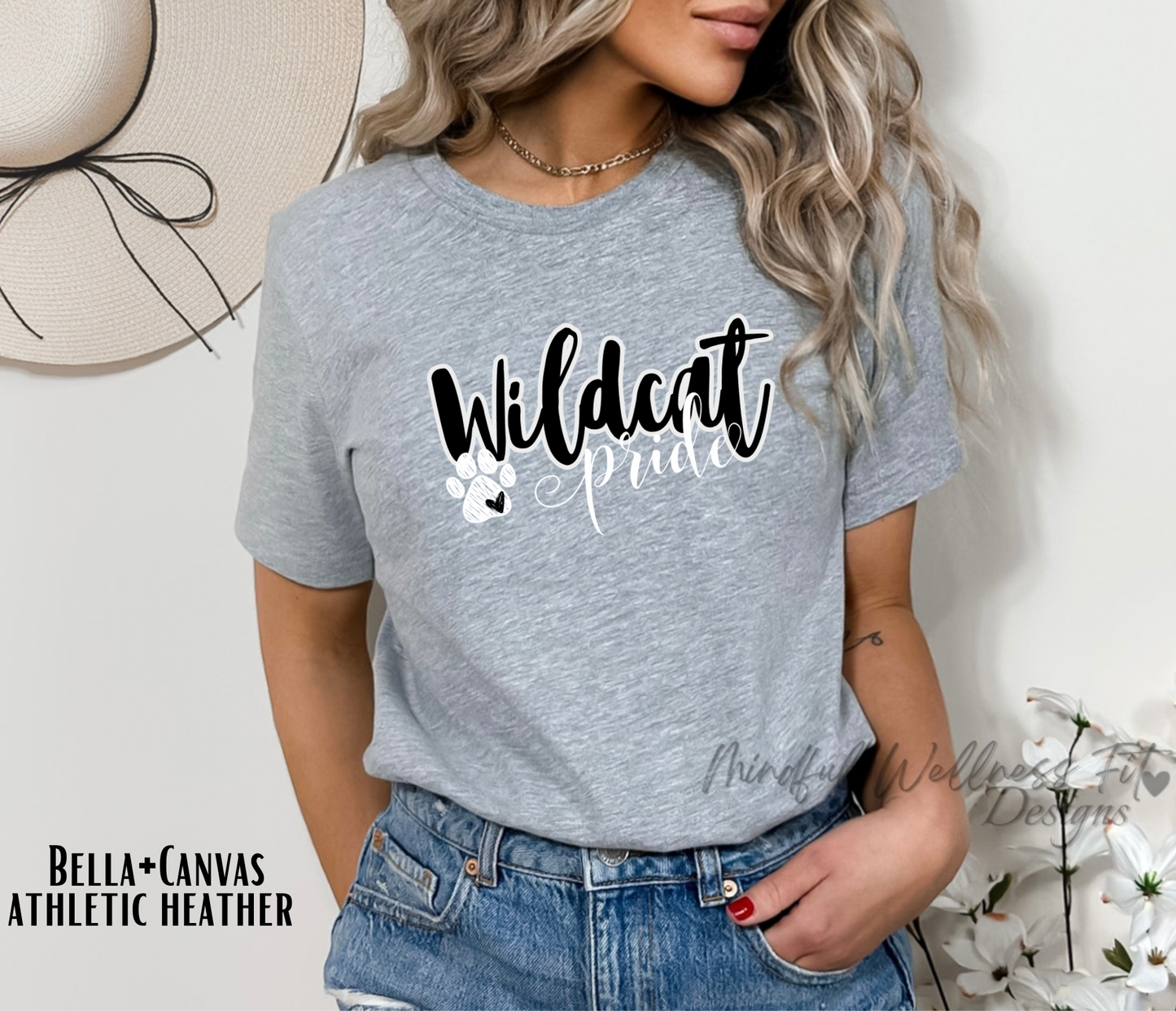 Wildcat Pride Tee, School Spirit Shirt, Lets Go Cats Tee, Wildcats Sports Fan Shirt