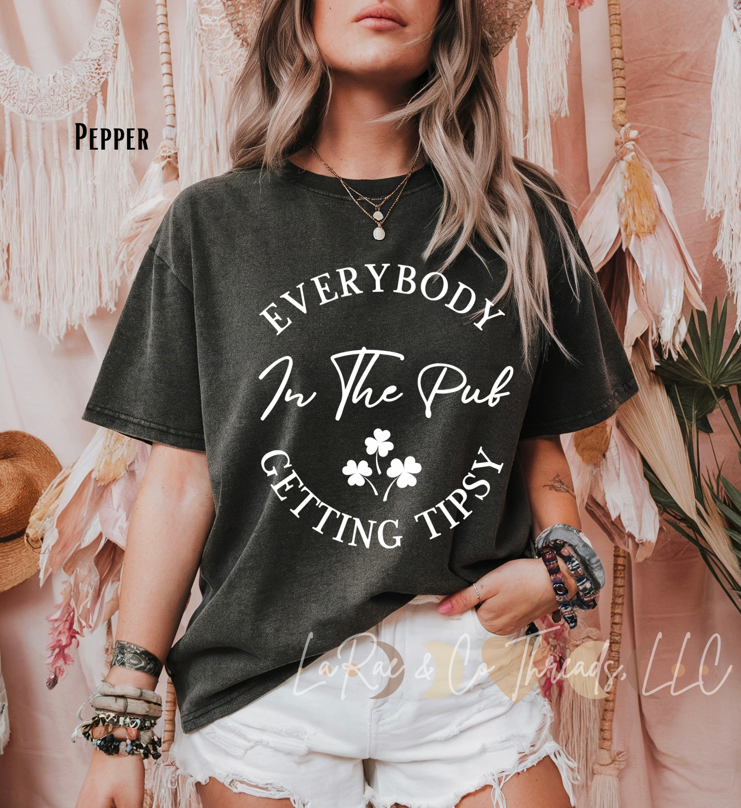 Everybody In The Pub Getting Tipsy Shirt, St. Patrick's Day Gift, Pub Lover Apparel, St. Patty's Day Comfort Colors Shirt, Luck of the Irish Shirt