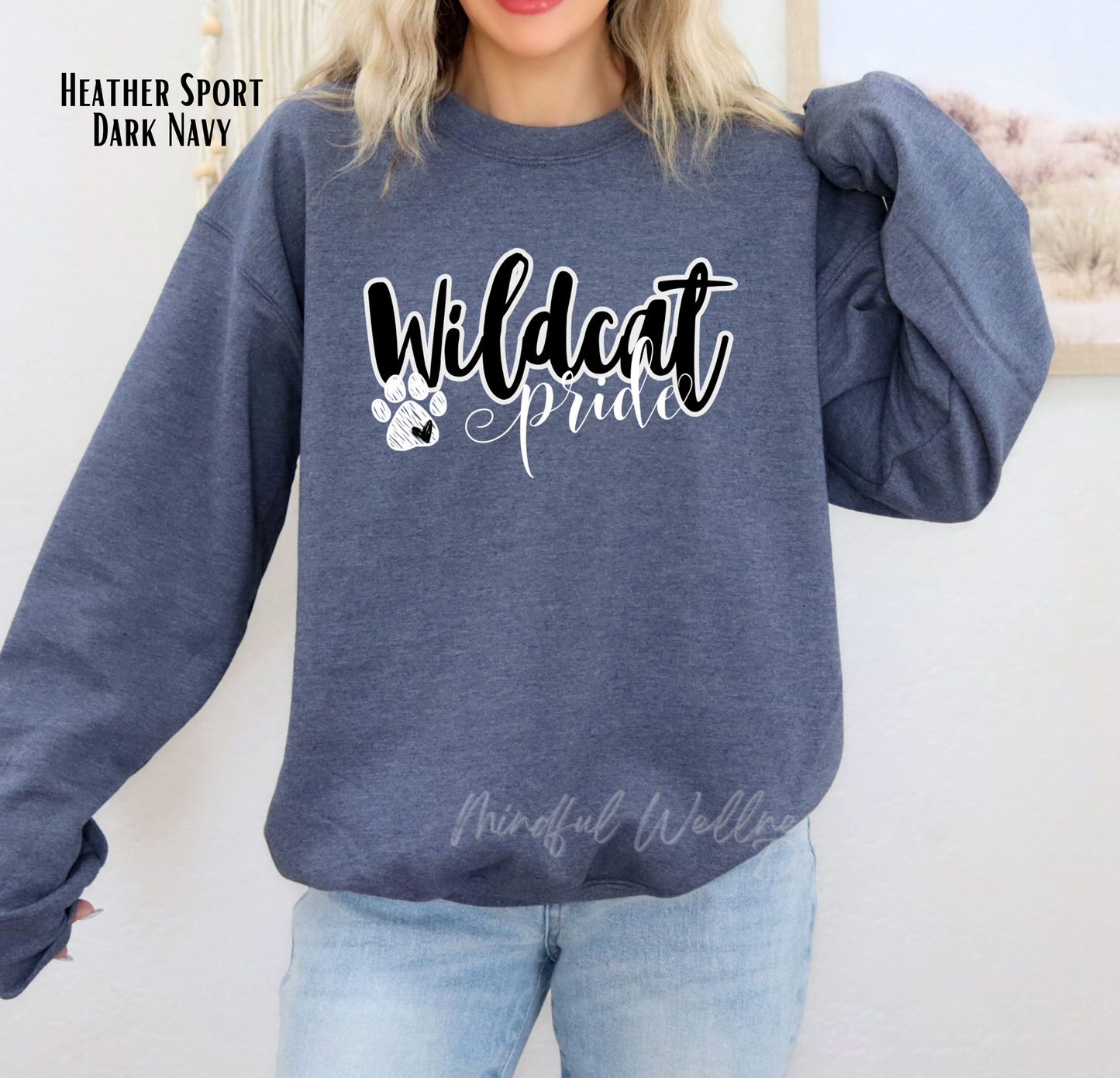 Wildcat Pride Sweatshirt, Go Wildcats Crewneck, We Are The Wildcats Crew, School Pride Sweatshirt, Lets Go Wildcats Shirt, Mascot Pride