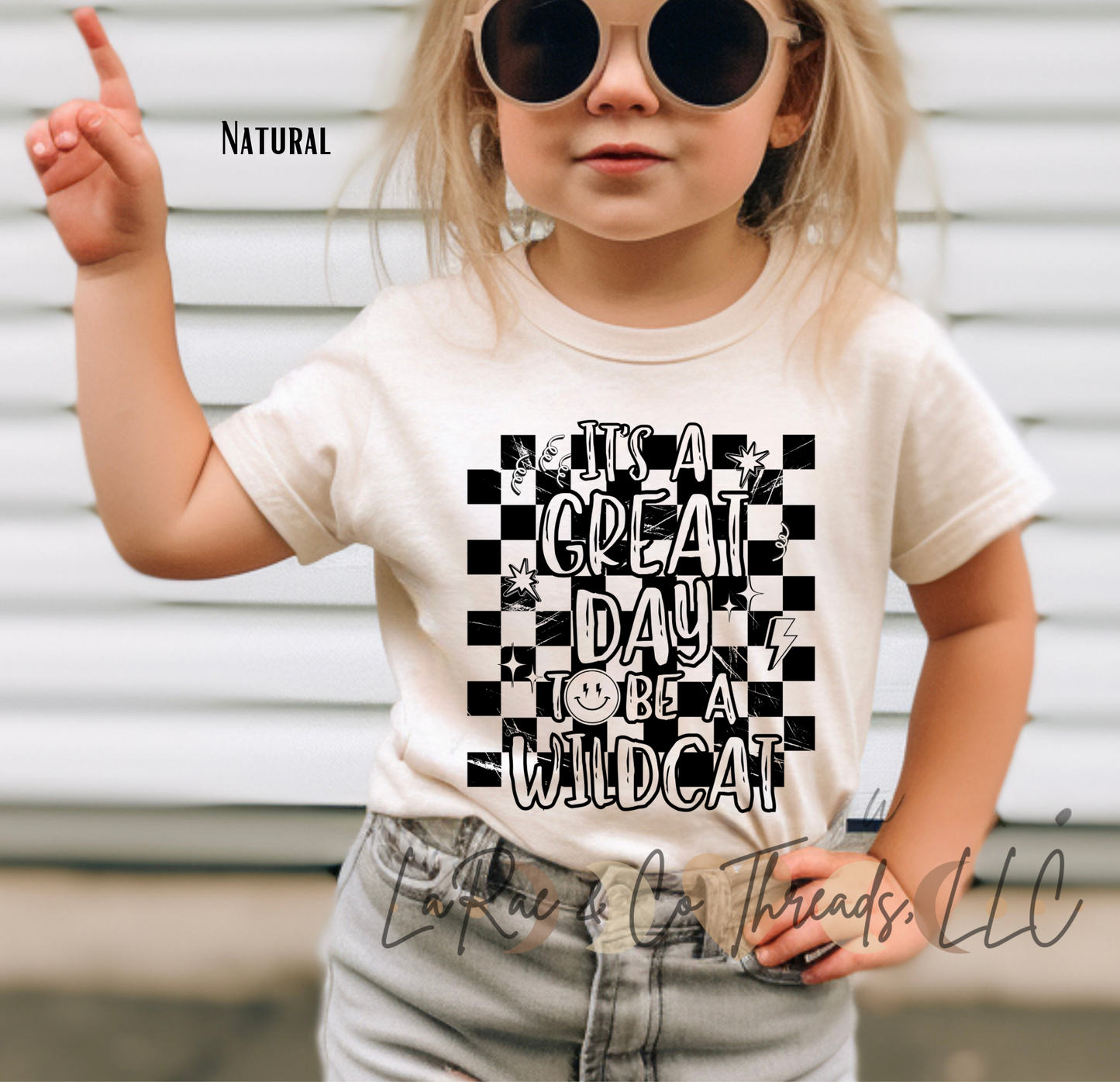 It's A Great Day To Be A Wildcat Retro Youth Tee, Youth Vintage Lets Go Wildcats, Kids Retro Wildcat Pride Shirt, Sports Fan Gift, School Kids Retro Cats Shirt
