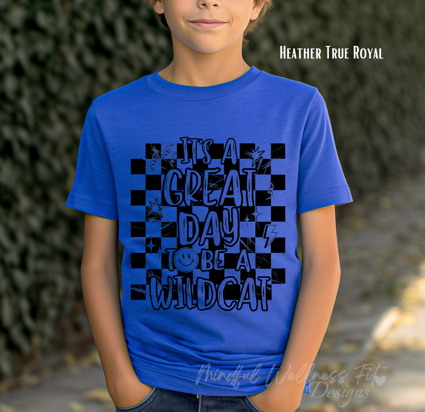 It's A Great Day To Be A Wildcat Retro Youth Tee, Youth Vintage Lets Go Wildcats, Kids Retro Wildcat Pride Shirt, Sports Fan Gift, School Kids Retro Cats Shirt