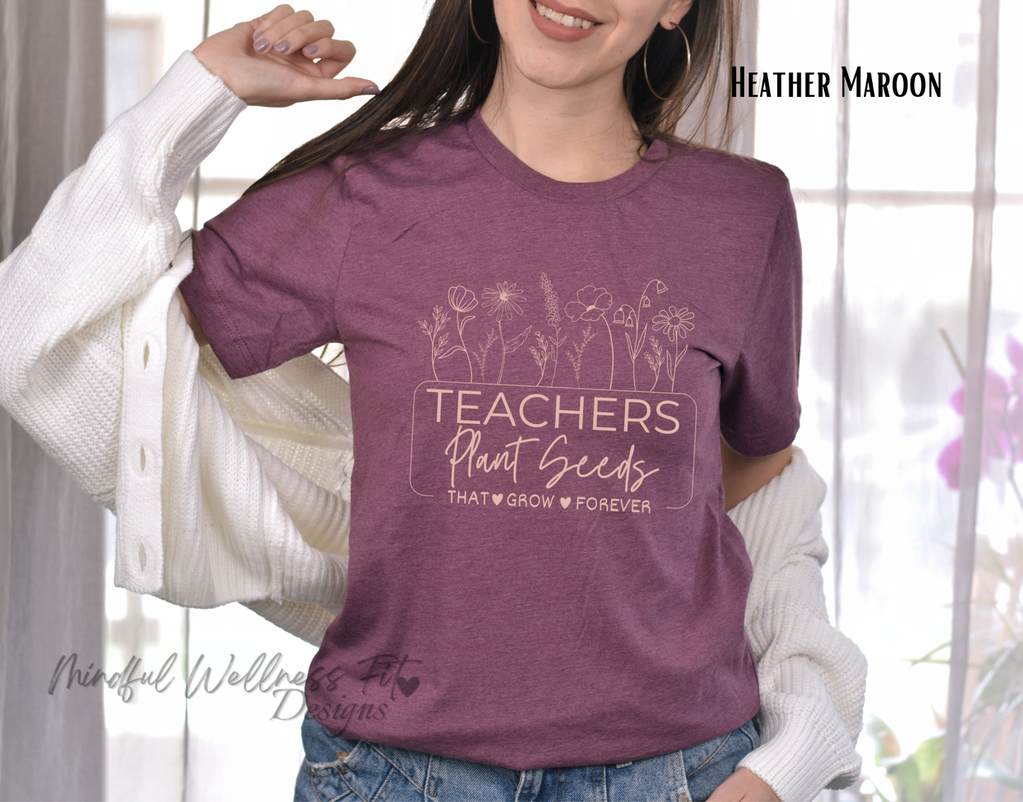 Teachers Plant Seeds That Grow Forever Shirt, Teach Compassion Kindness Shirt, Teacher Shirt, Appreciation Teacher Gift, Teacher Shirt