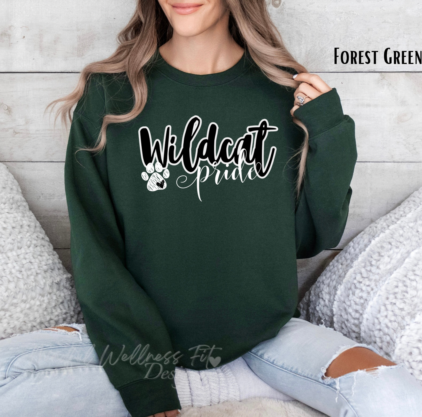 Wildcat Pride Sweatshirt, Go Wildcats Crewneck, We Are The Wildcats Crew, School Pride Sweatshirt, Lets Go Wildcats Shirt, Mascot Pride