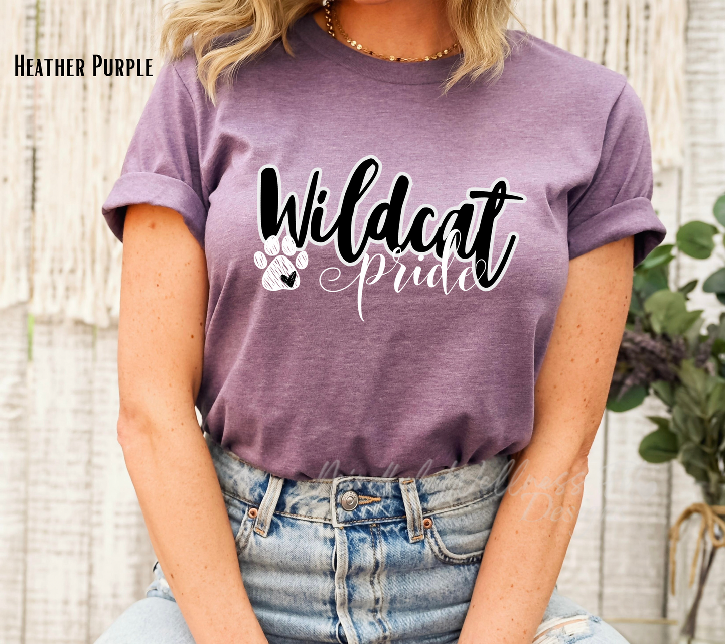 Wildcat Pride Tee, School Spirit Shirt, Lets Go Cats Tee, Wildcats Sports Fan Shirt