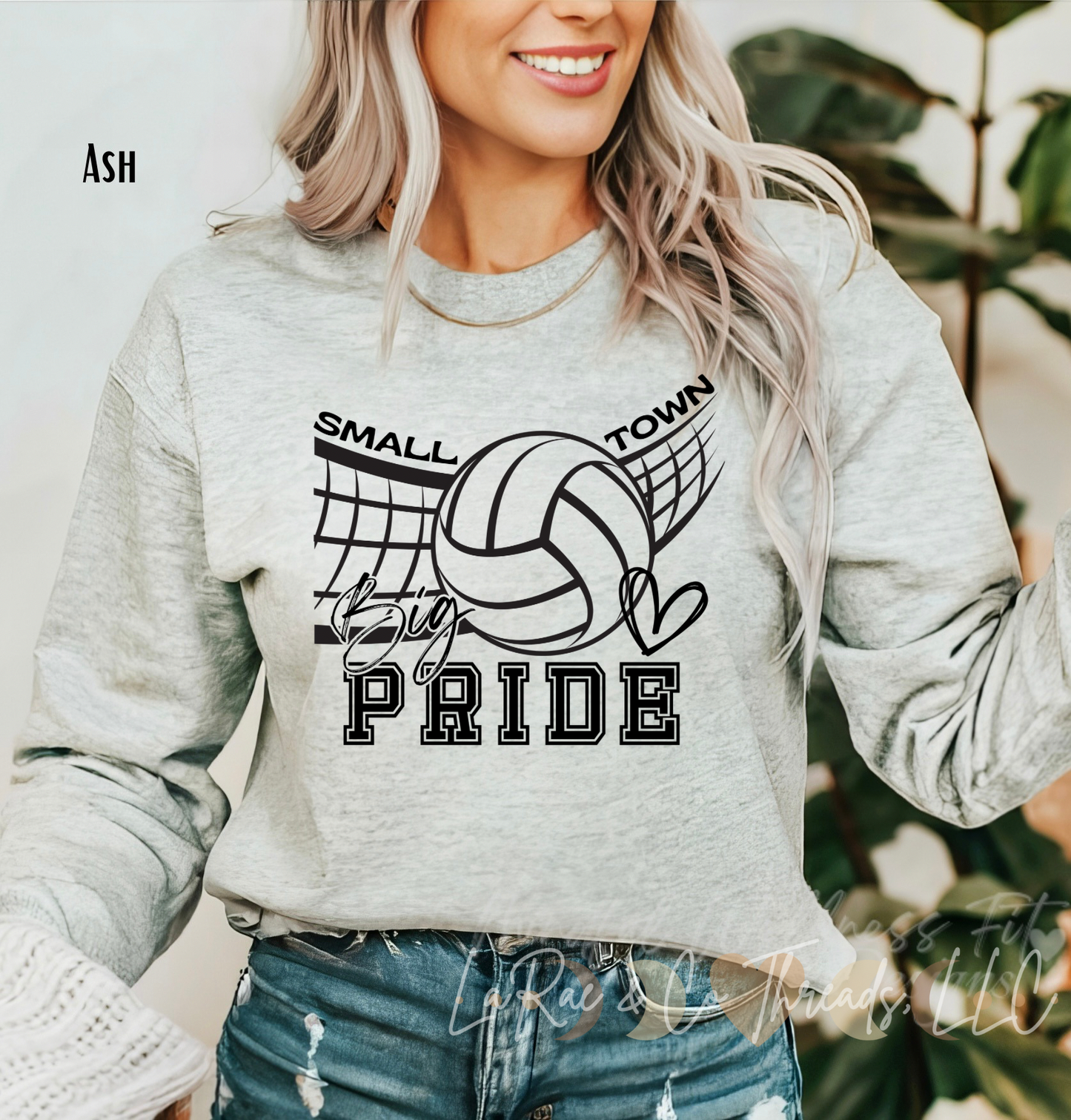 Small Town Big Pride Volleyball Crewneck, Volleyball is Life Sweatshirt, Sports Mom Sports Dad, Home Town Volleyball Team Shirt, Sports Fan Crewneck