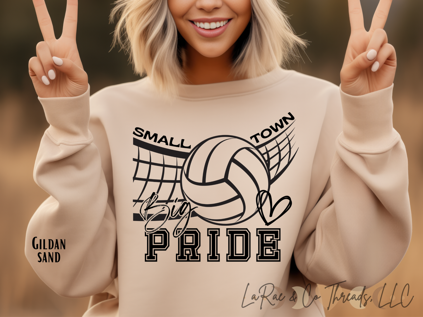 Small Town Big Pride Volleyball Crewneck, Volleyball is Life Sweatshirt, Sports Mom Sports Dad, Home Town Volleyball Team Shirt, Sports Fan Crewneck