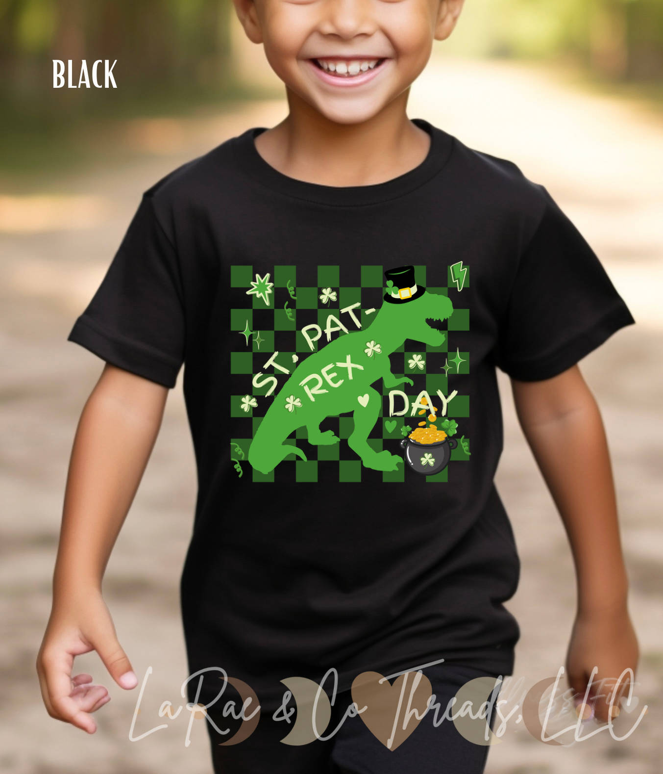 Kids St Pat-Rex Day Shirt, Happy St. Patricks Day Shirt, T-Rex St Patty Day Shirt, Dinosaur St Patricks Day Shirt, Dino Shamrock Pot of Gold