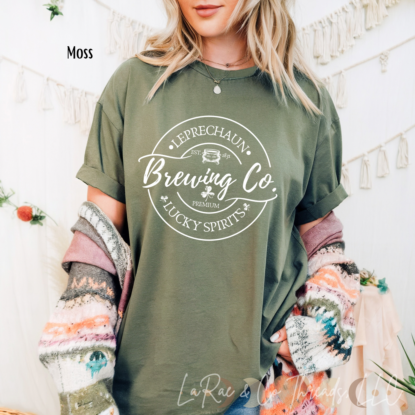 Leprechaun Brewing Co Shirt, St. Patrick's Day Shirt, Brewing Company Shirt, Brewing Lucky Spirits Shirt, St Patty Day Tee, Gift for Irish, Happy St. Patrick's Day Shirt