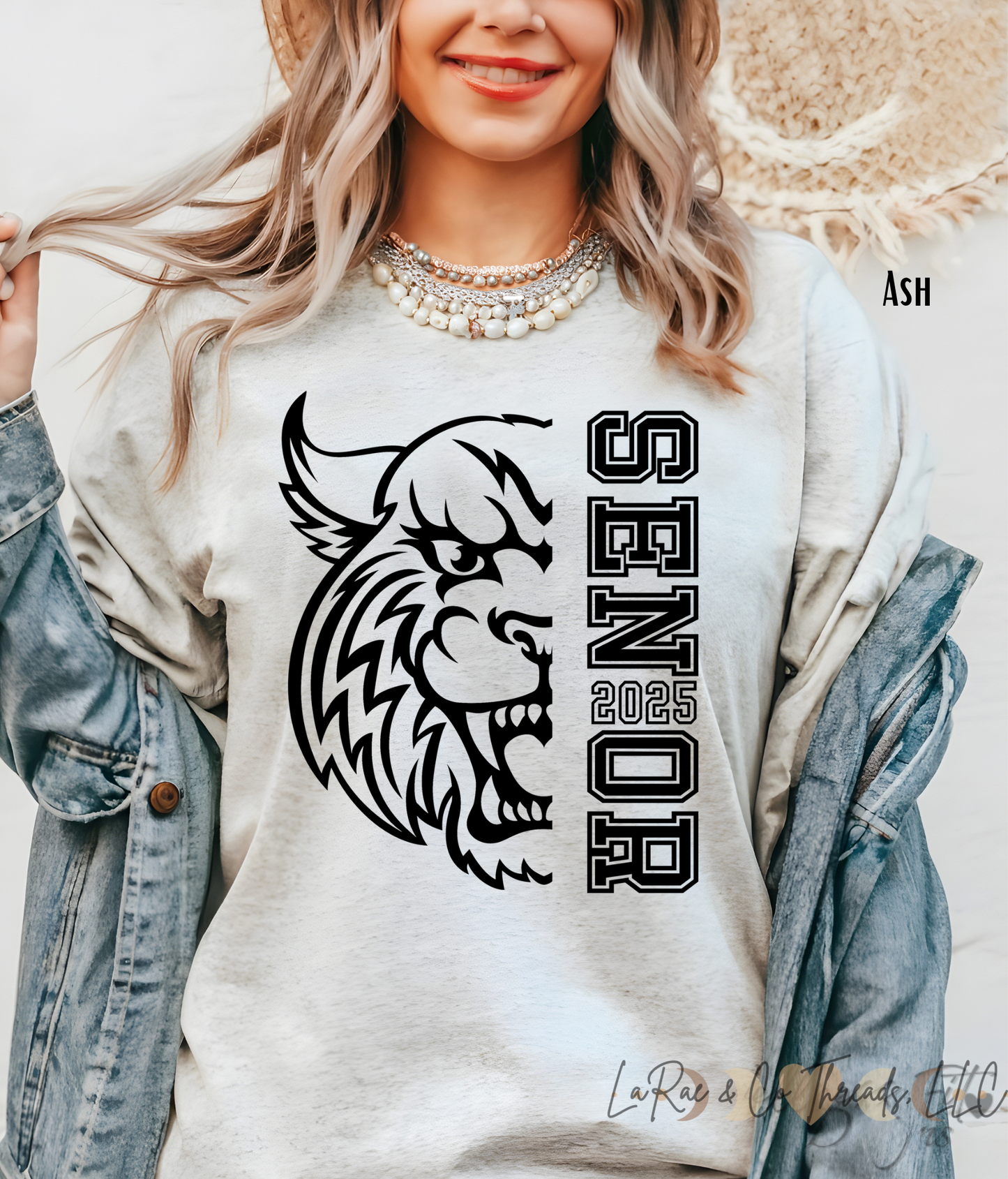 Senior Year Wildcat Unisex Shirt, High School Graduation Shirt, Personalized Senior Gift, Class of 2025, Custom Senior Shirt, Wildcat Senior