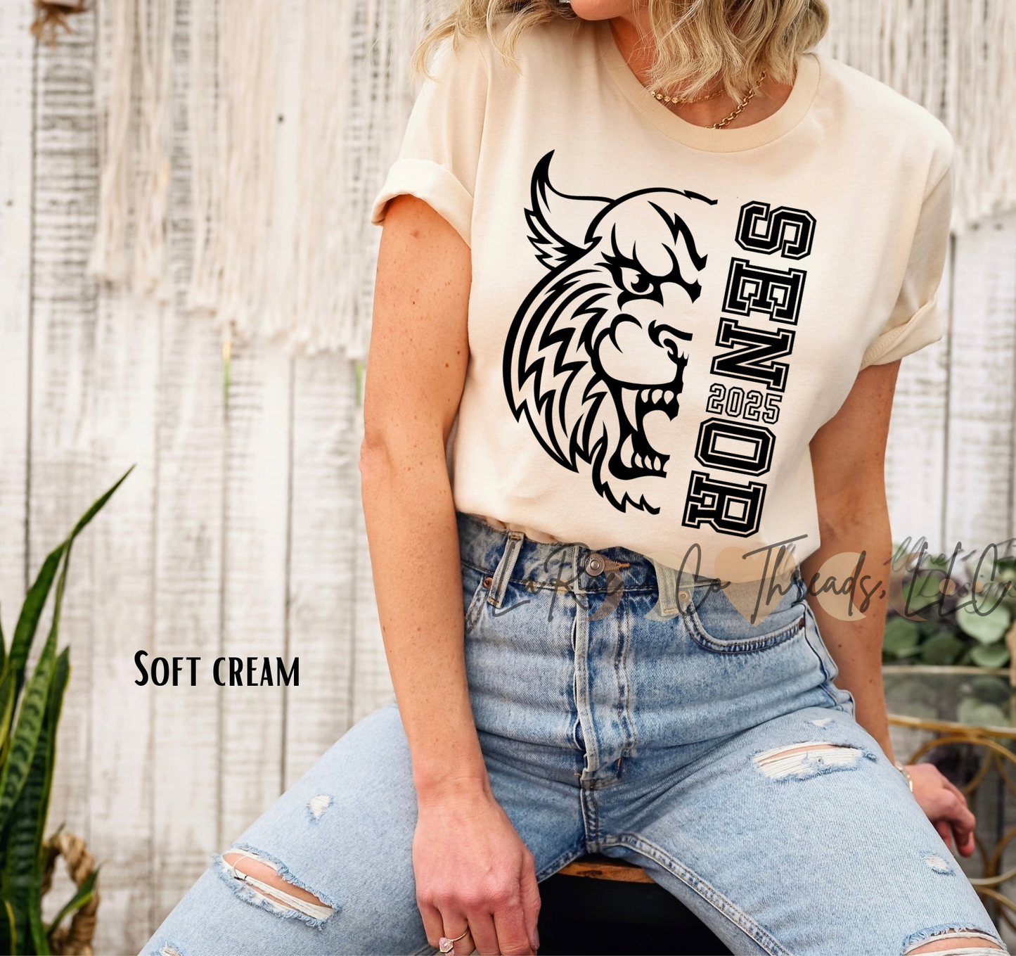 Senior Year Wildcat Unisex Shirt, High School Graduation Shirt, Personalized Senior Gift, Class of 2025, Custom Senior Shirt, Wildcat Senior