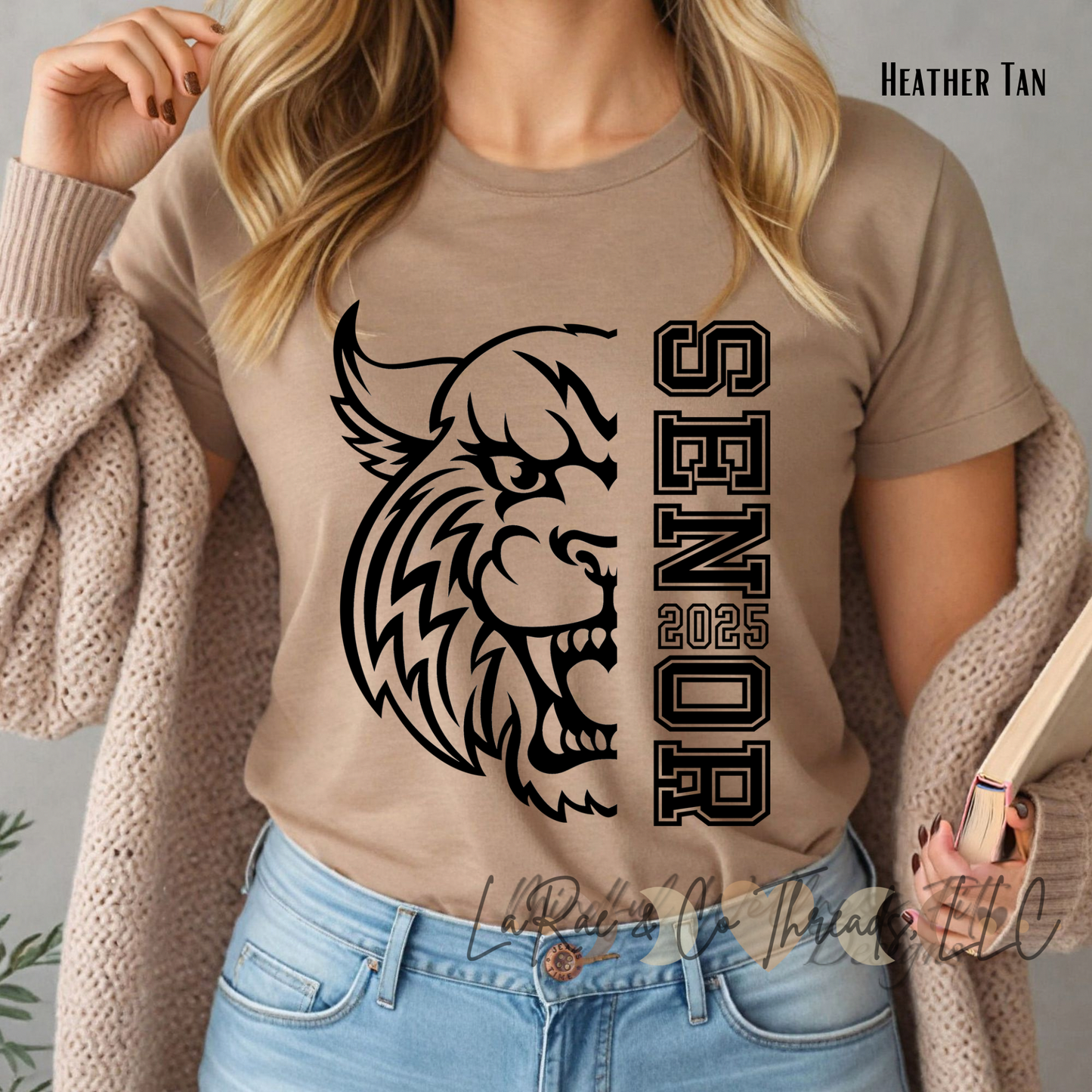 Senior Year Wildcat Unisex Shirt, High School Graduation Shirt, Personalized Senior Gift, Class of 2025, Custom Senior Shirt, Wildcat Senior