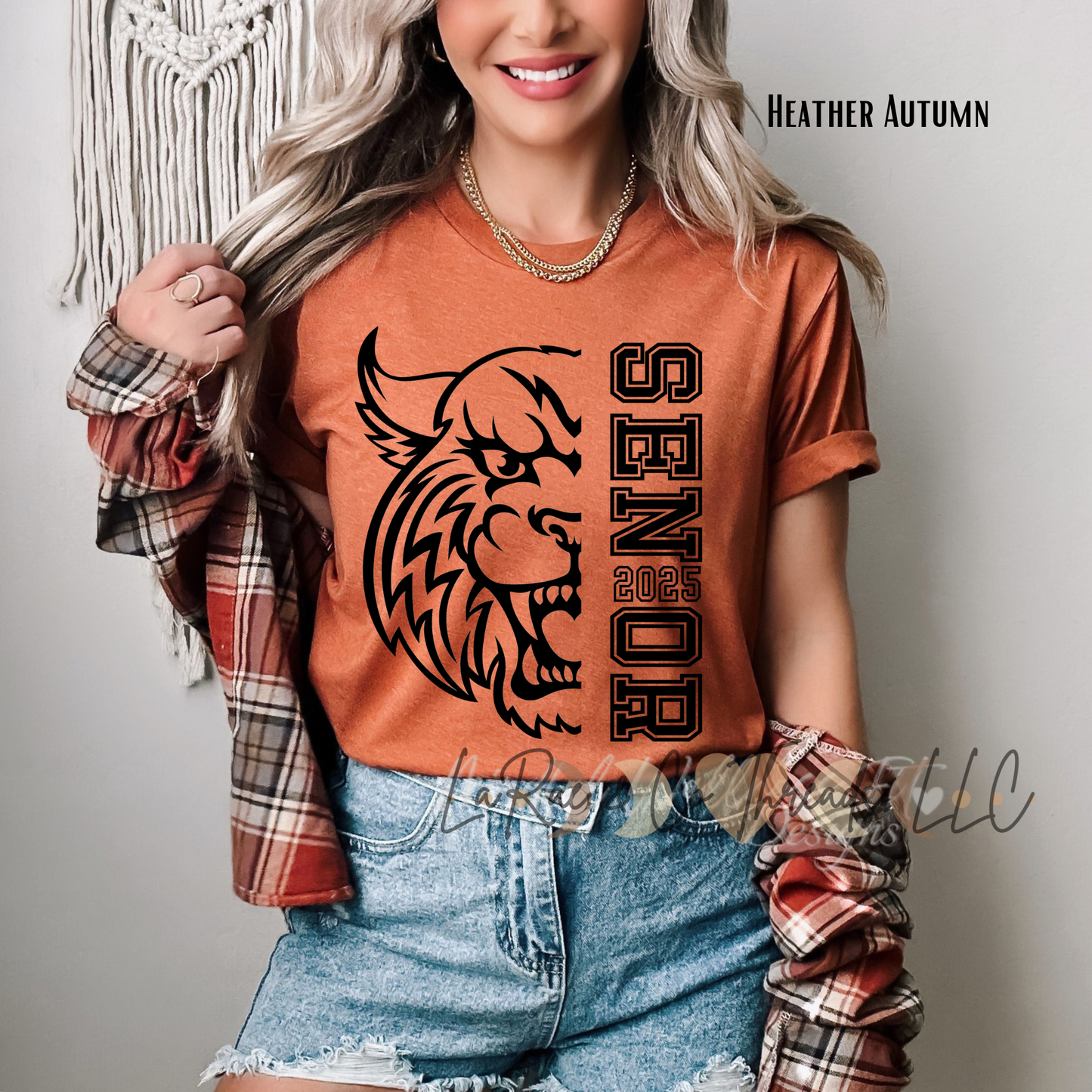 Senior Year Wildcat Unisex Shirt, High School Graduation Shirt, Personalized Senior Gift, Class of 2025, Custom Senior Shirt, Wildcat Senior