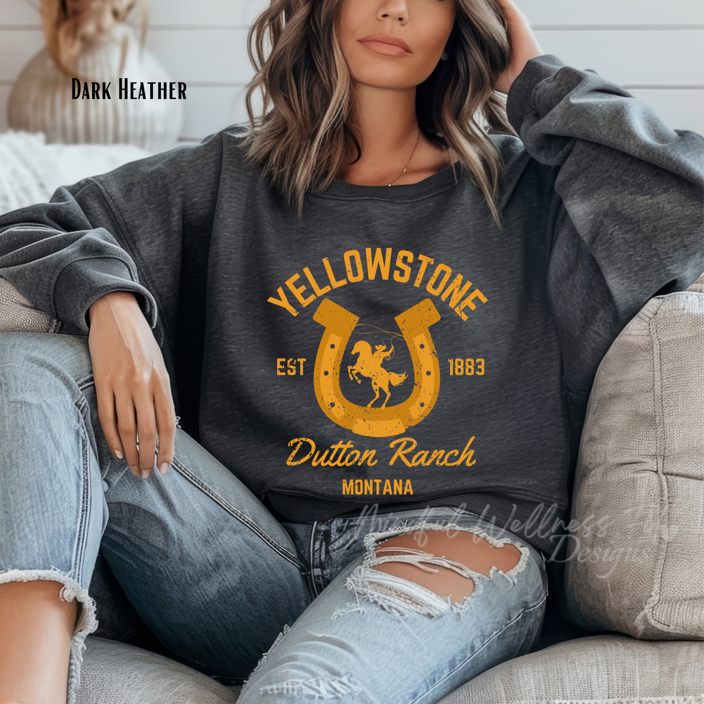 Yellowstone Dutton Ranch Sweatshirt, Montana Country Shirt, TV Show Shirt, Yellowstone Montana Unisex Sweatshirt, Yellowstone Show Shirt