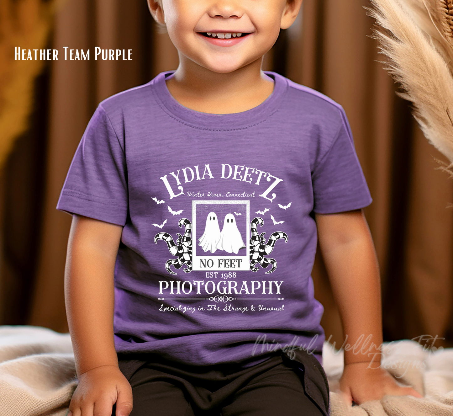 Lydia Deetz Photography Kids Shirt, Beetlejuice 1988 Inspired Kids Shirt, Halloween Ghost Kids Shirt, Strange & Unusual Kids Shirt