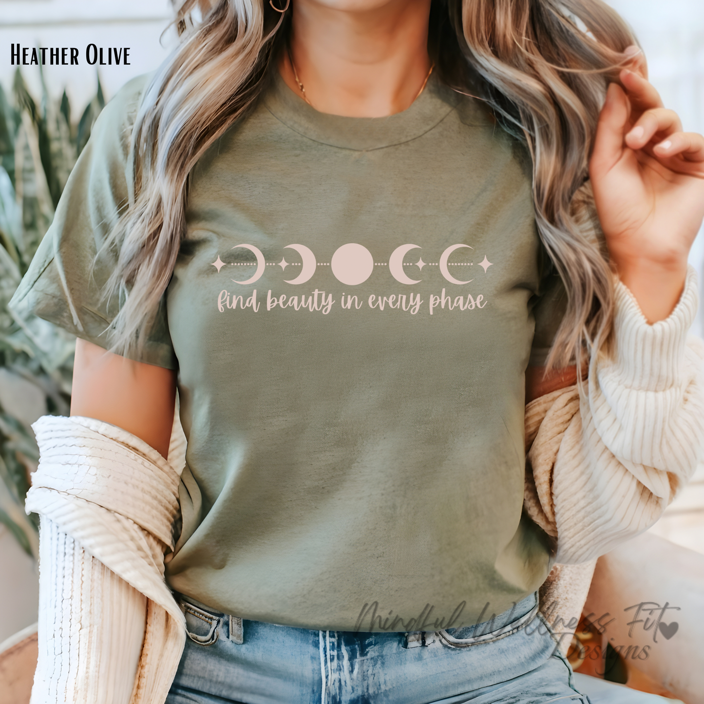 Find Beauty In Every Phase Shirt, Moon Phases Shirt, Find Your Beauty Moon Tee, Spiritual Moon Shirt, Motivational Finding Beauty Shirt