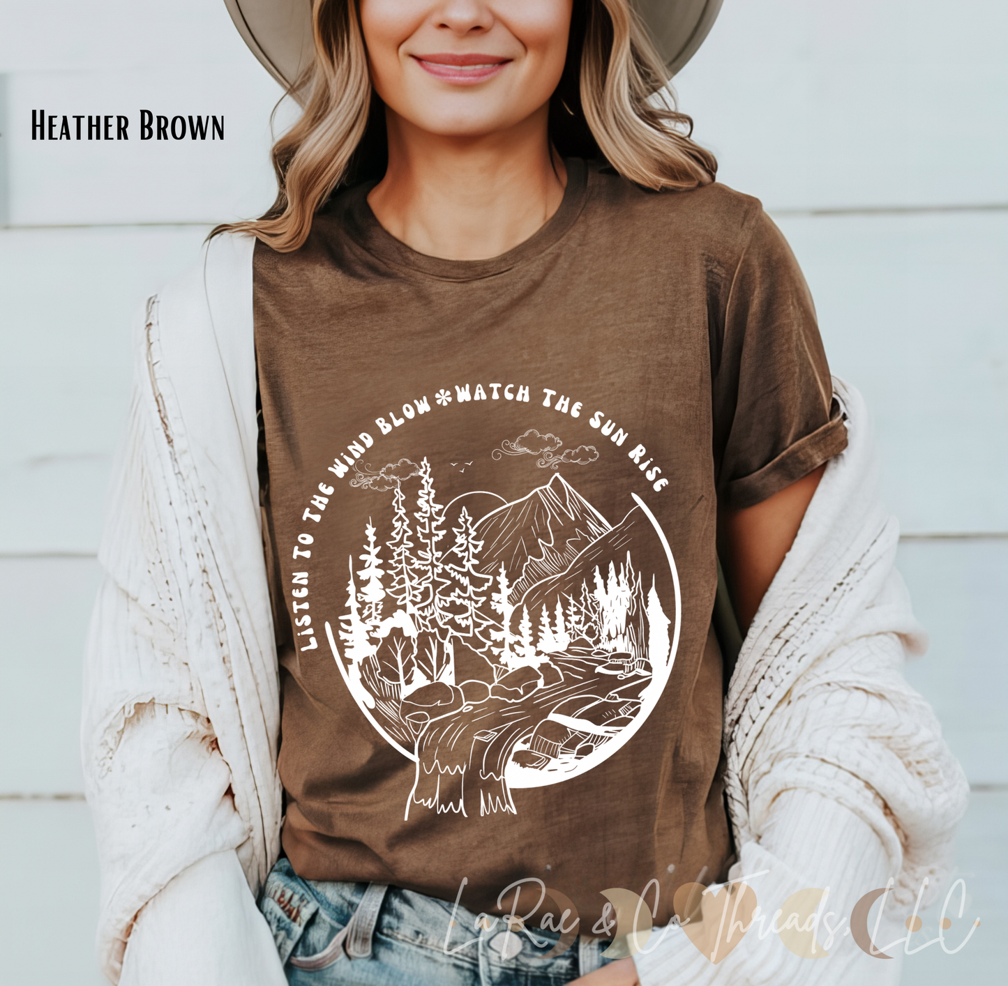 Listen To The Wind Blow Watch The Sun Rise Shirt, Sunset Shirt, Nature Lover Shirt, Song Lyric Tee, Music Lover Shirt, Musician Gift, She's A Legend Shirt