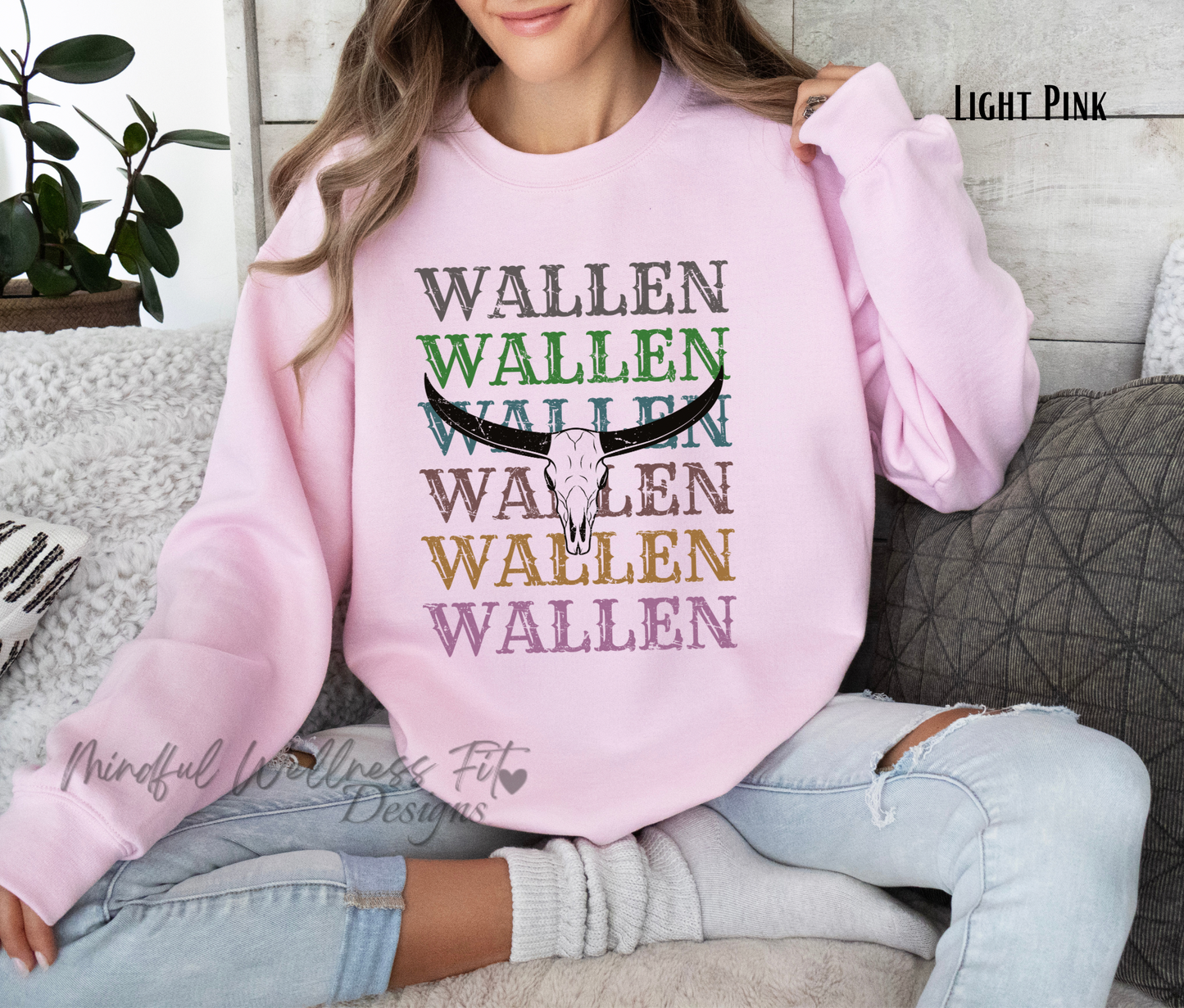 Wallen Sweatshirt, Western Wallen Crewneck, Cowgirl Wallen Sweater, Cowboy Wallen Shirt, Country Western Music Sweatshirt, Country Music Fan