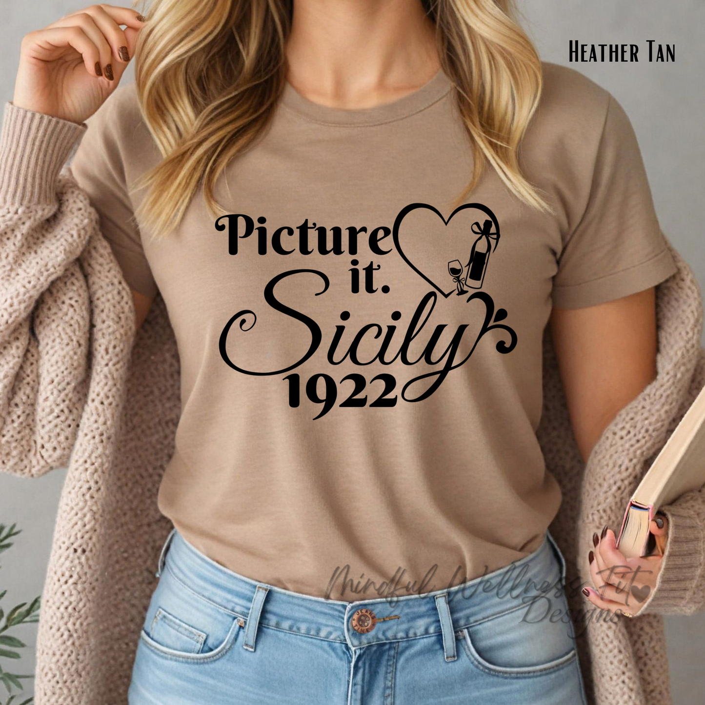 Picture It Sicily 1922 Shirt, Golden Girls Tee, 80's TV Sitcom Tee, Best Friend Gift, Shady Pines Tee, Picture It Tee, Stay Golden Girl Tee