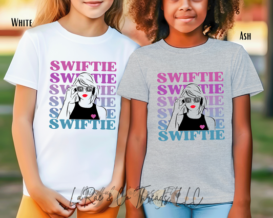 Swift Fan Youth Shirt, Taylor Fan Kid's Tee, Swiftie Kid's Tee, Eras Concert Tee, Retro 1989 Sunglasses Kids Shirt, TS Gift for Her, Music Fan Tee