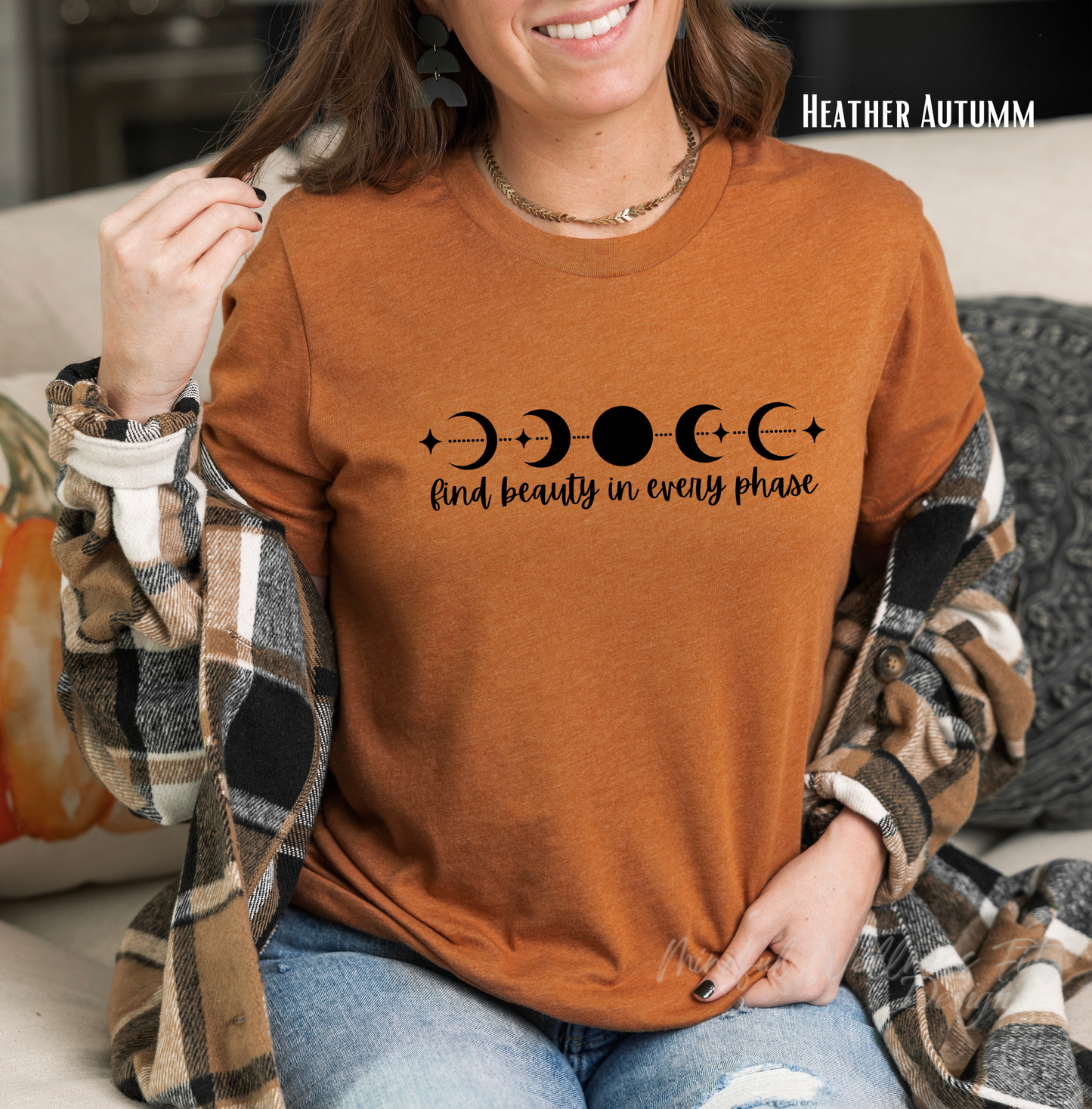 Find Beauty In Every Phase Shirt, Moon Phases Shirt, Find Your Beauty Moon Tee, Spiritual Moon Shirt, Motivational Finding Beauty Shirt