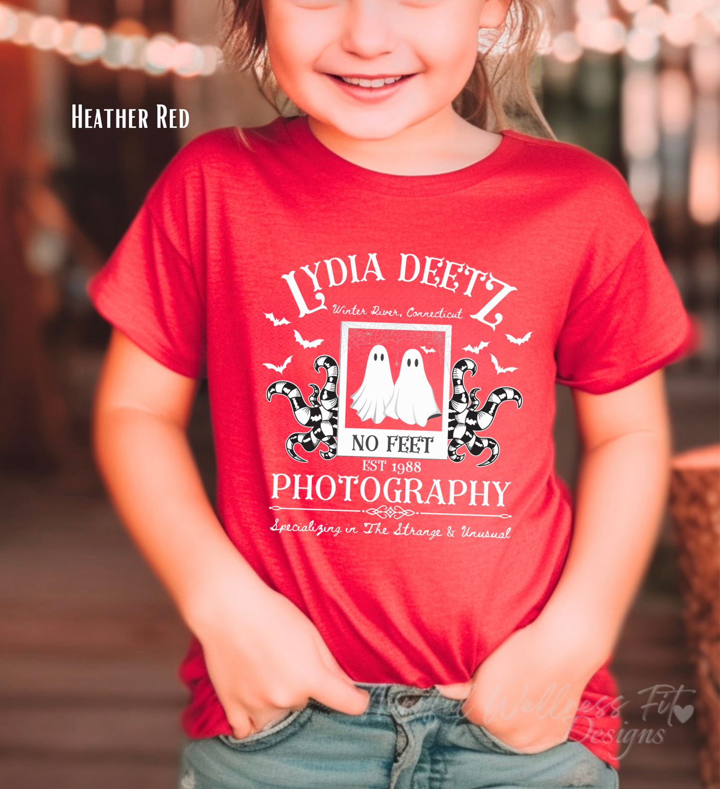 Lydia Deetz Photography Kids Shirt, Beetlejuice 1988 Inspired Kids Shirt, Halloween Ghost Kids Shirt, Strange & Unusual Kids Shirt