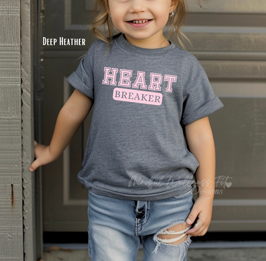 Heart Breaker Youth Shirt, Valentine's Day Kids Tee, Children's Love Shirt, Valentine Youth Shirt, Cupid Youth Tee, Kids Heartbreaker Shirt