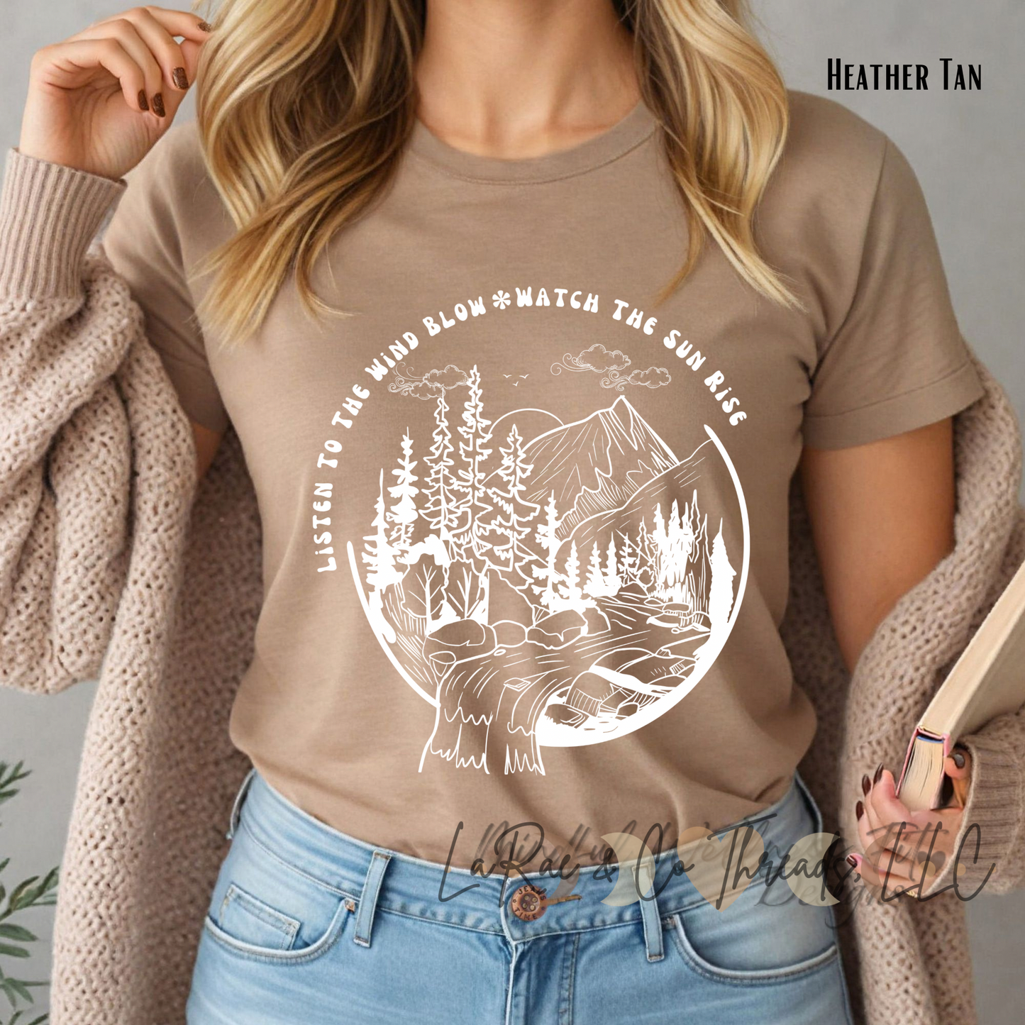 Listen To The Wind Blow Watch The Sun Rise Shirt, Sunset Shirt, Nature Lover Shirt, Song Lyric Tee, Music Lover Shirt, Musician Gift, She's A Legend Shirt