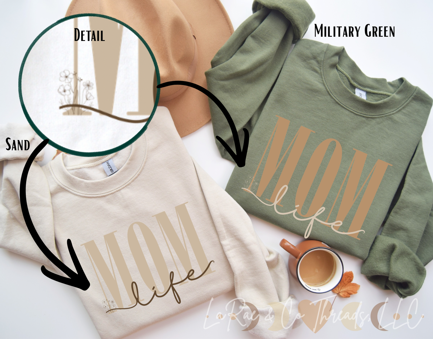 Mom Life Crewneck Sweatshirt, Raising Humans Growing Dreams Crew, Meaningful Mothers Day Sweatshirt, Thoughtful Gift for Mom