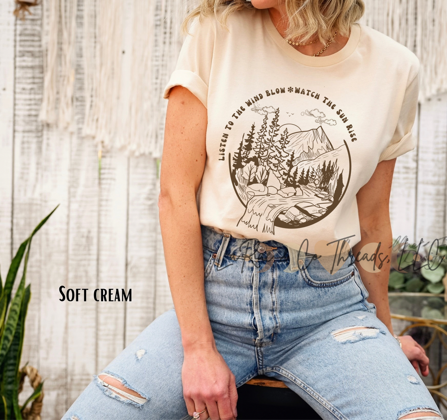 Listen To The Wind Blow Watch The Sun Rise Shirt, Sunset Shirt, Nature Lover Shirt, Song Lyric Tee, Music Lover Shirt, Musician Gift, She's A Legend Shirt