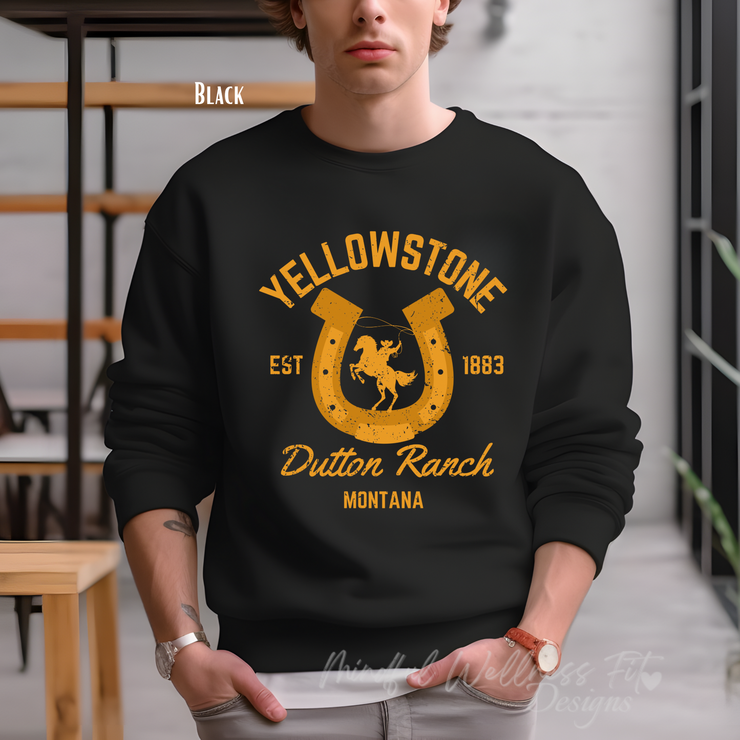 Yellowstone Dutton Ranch Sweatshirt, Montana Country Shirt, TV Show Shirt, Yellowstone Montana Unisex Sweatshirt, Yellowstone Show Shirt