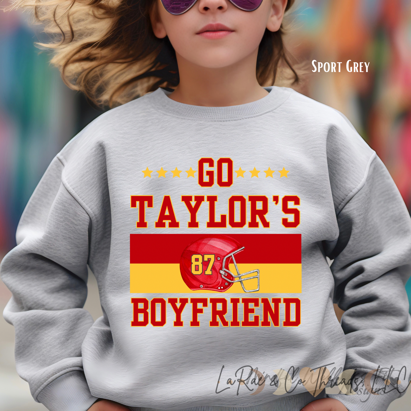 Kids Go Taylor's Boyfriend Sweatshirt, Swift & Kelce 87 Crewneck, Youth Chiefs Football Sweatshirt, Kids Chiefs Swiftie Sweater, Swiftie Crewneck