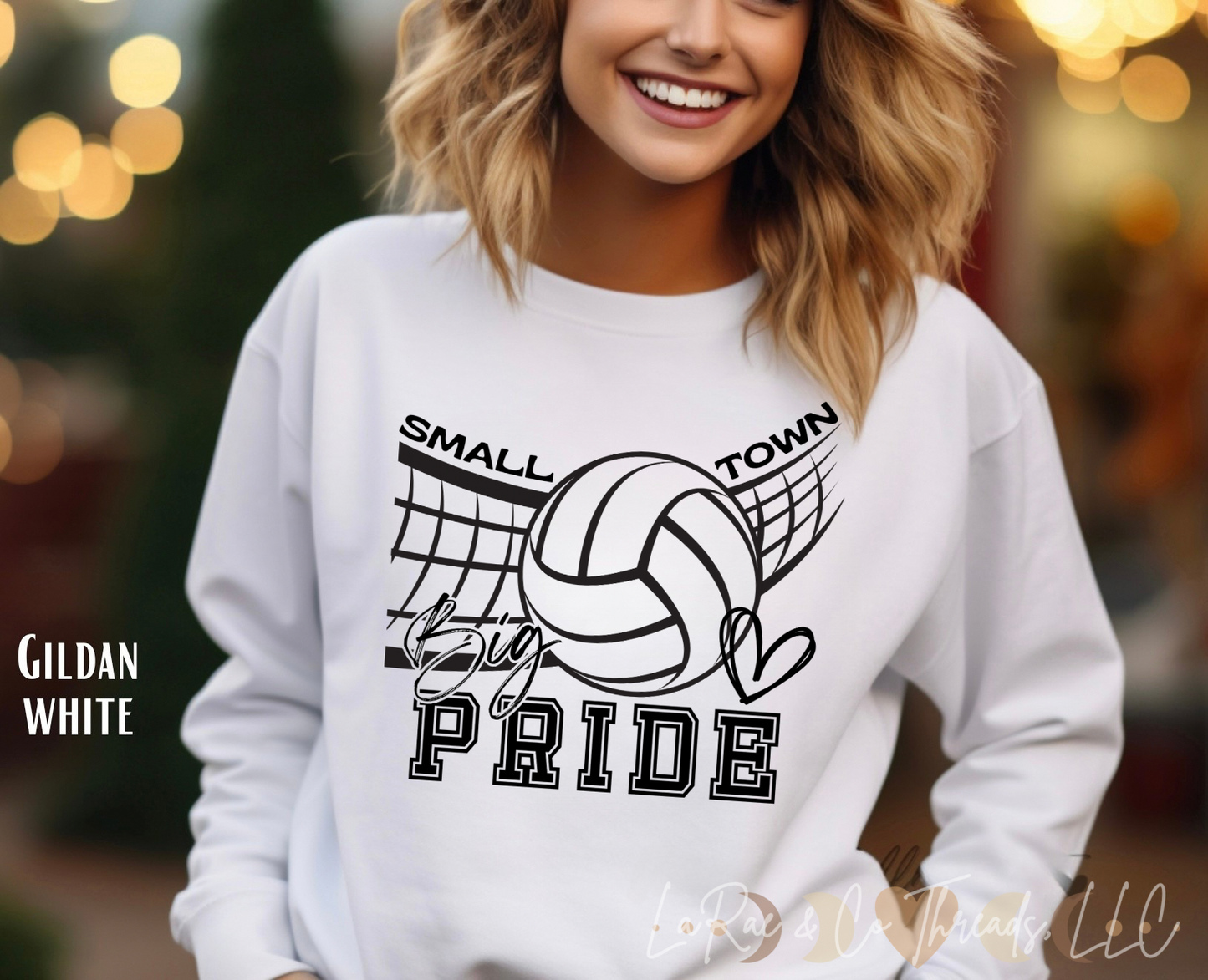 Small Town Big Pride Volleyball Crewneck, Volleyball is Life Sweatshirt, Sports Mom Sports Dad, Home Town Volleyball Team Shirt, Sports Fan Crewneck