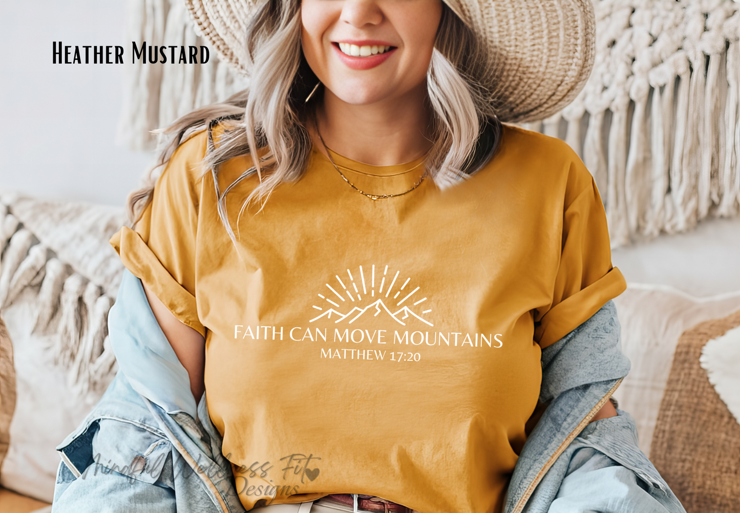 Faith Can Move Mountains Shirt, Christian Shirt, Scripture Shirt, Religious Shirt, Faith Tee, Nature Lover Shirt, Prayer Tee, Gift for Her