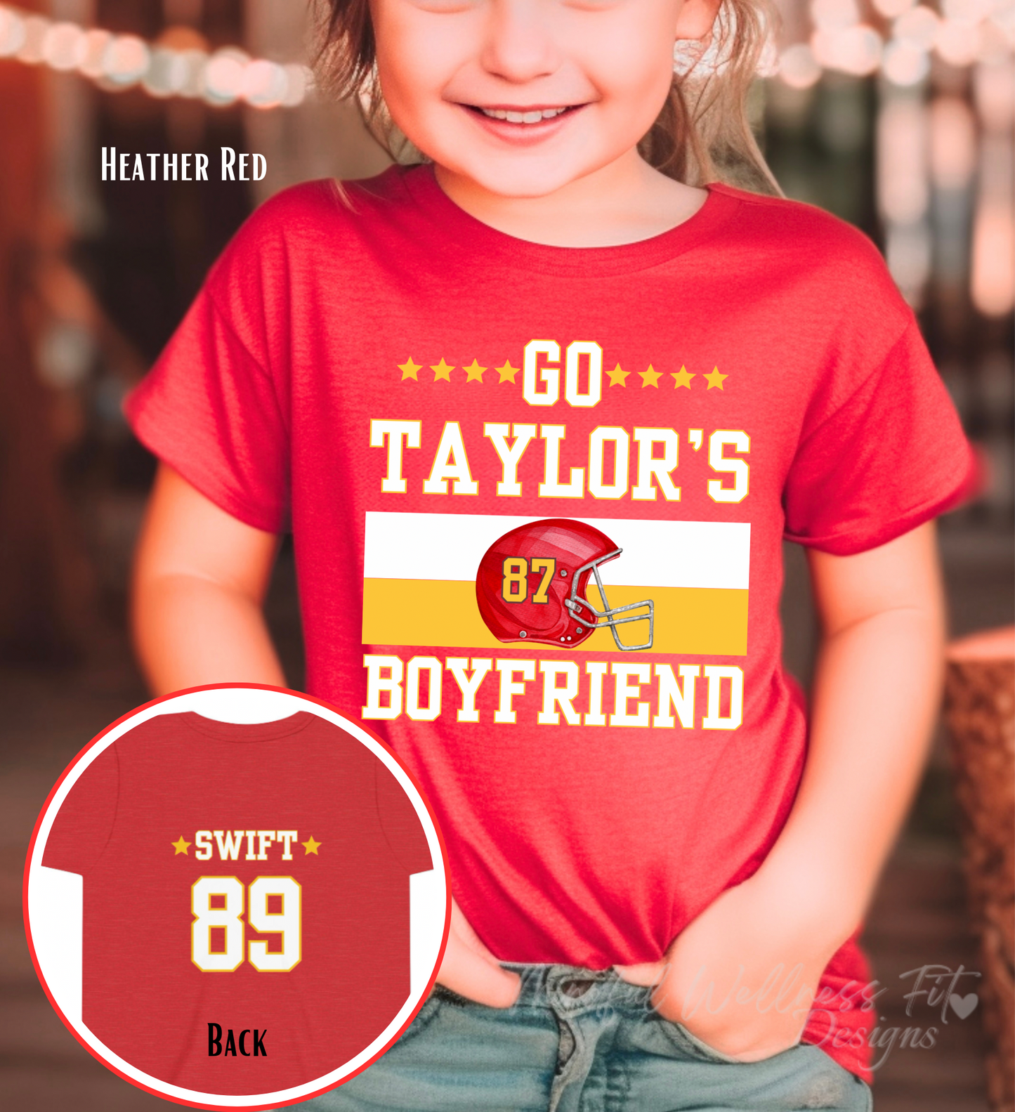 Kids Go Taylor's Boyfriend Tee, Swift & Kelce Shirt, Youth Swift 89 Football Shirt, Kids Chiefs Swiftie Shirt, Swiftie for Life Shirt, Swiftie Nation