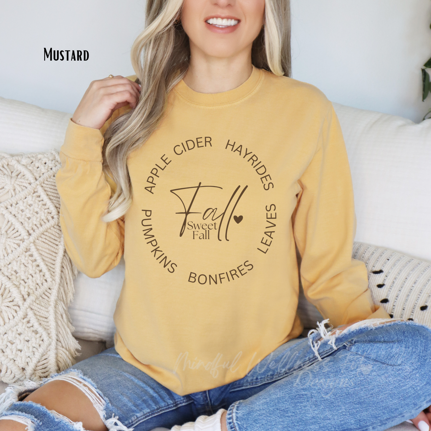 Fall Sweet Fall Shirt, Fall Bonfires Shirt, Autumn Pumpkin Tee, Fall Leaves Shirt, Trendy Fall Tee, Fall Vibes Shirt for Women, Gift for Her