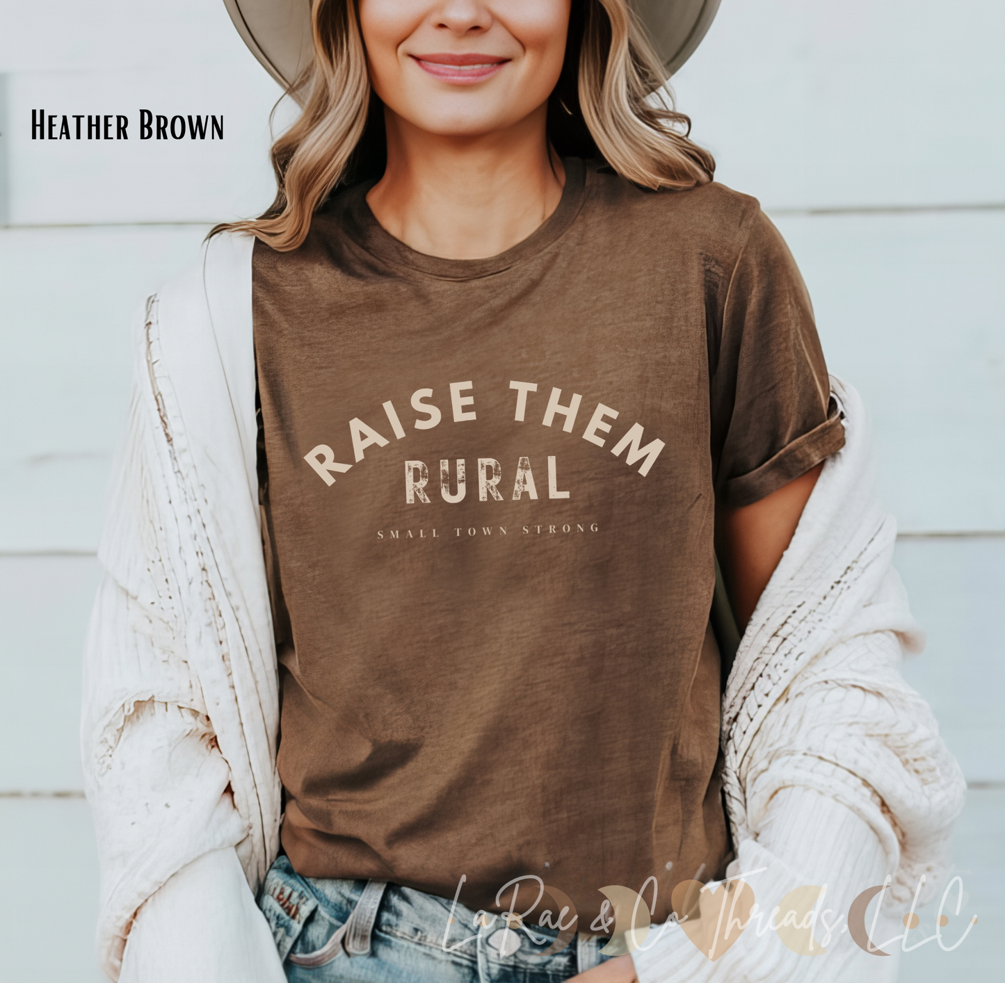 Raise Them Rural, Small Town Strong Shirt, Farm Country Tee, Raise Them Kind Shirt, Raising Rural Shirt, Gift for Mom, Mother's Day