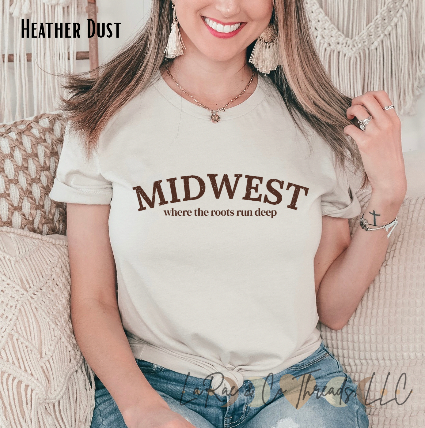 Midwest Tee — 'Where the Roads Run Deep' Vintage Travel Shirt, Small Town Pride Shirt