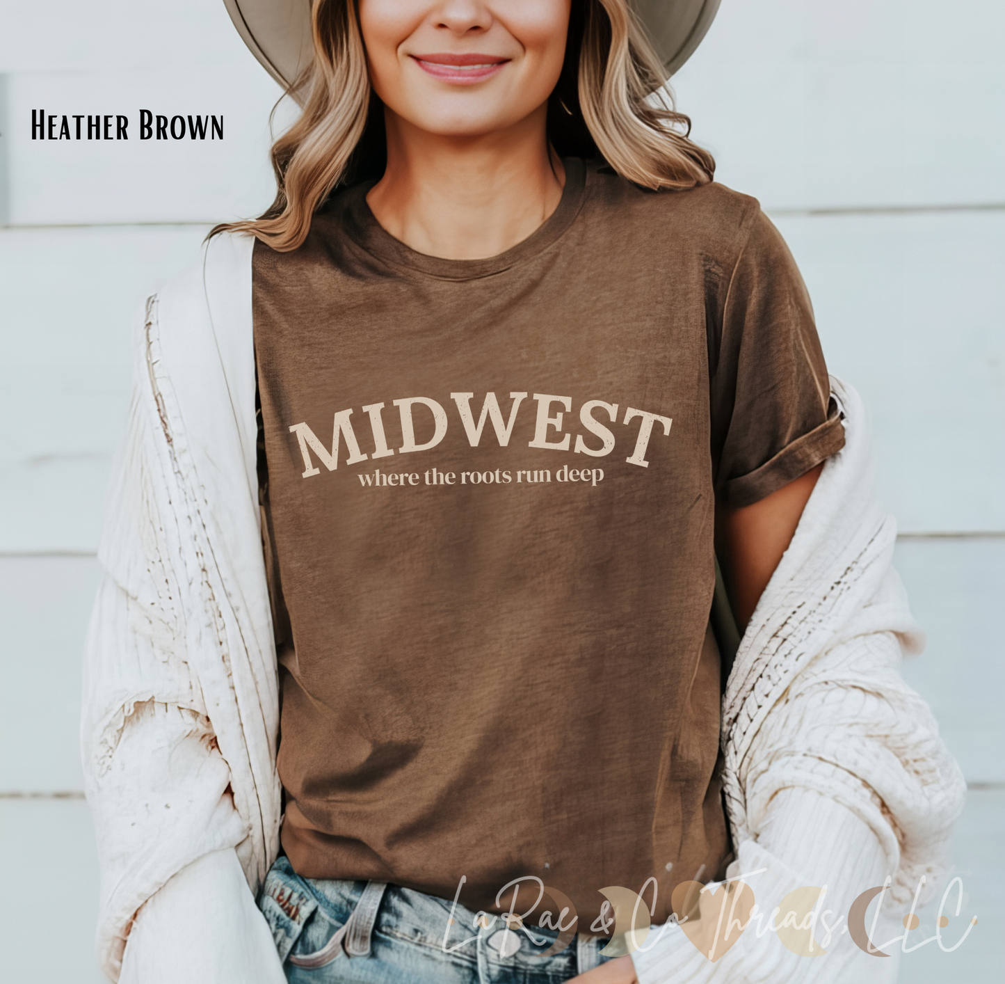 Midwest Tee — 'Where the Roads Run Deep' Vintage Travel Shirt, Small Town Pride Shirt