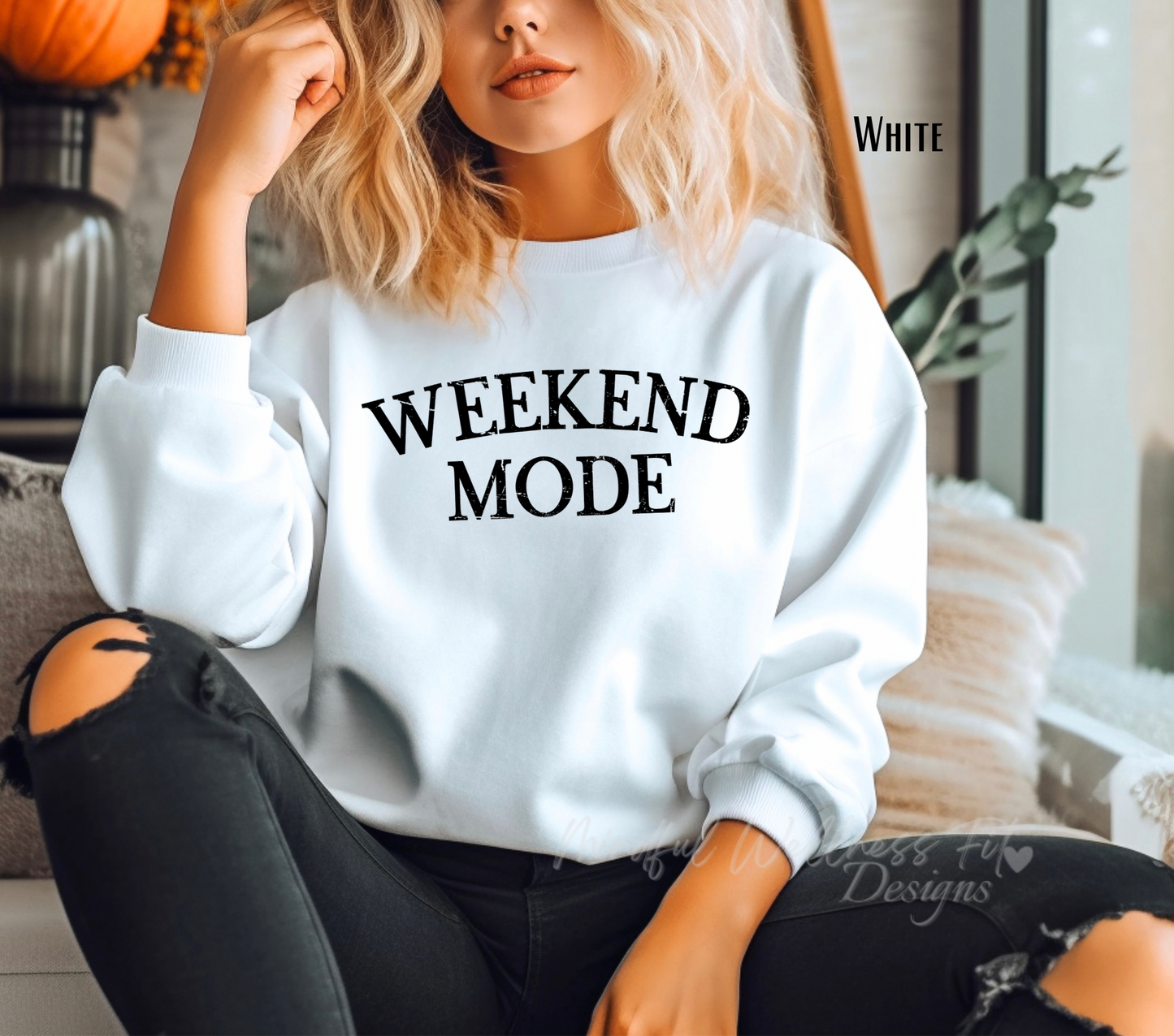 Weekend Mode Sweatshirt, Cozy Weekend Crewneck, Hello Weekend Sweater, Introvert Sweatshirt, Weekend Vibes Sweater, Sweater Weather