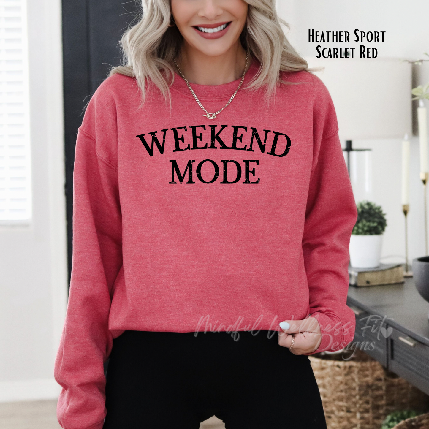 Weekend Mode Sweatshirt, Cozy Weekend Crewneck, Hello Weekend Sweater, Introvert Sweatshirt, Weekend Vibes Sweater, Sweater Weather