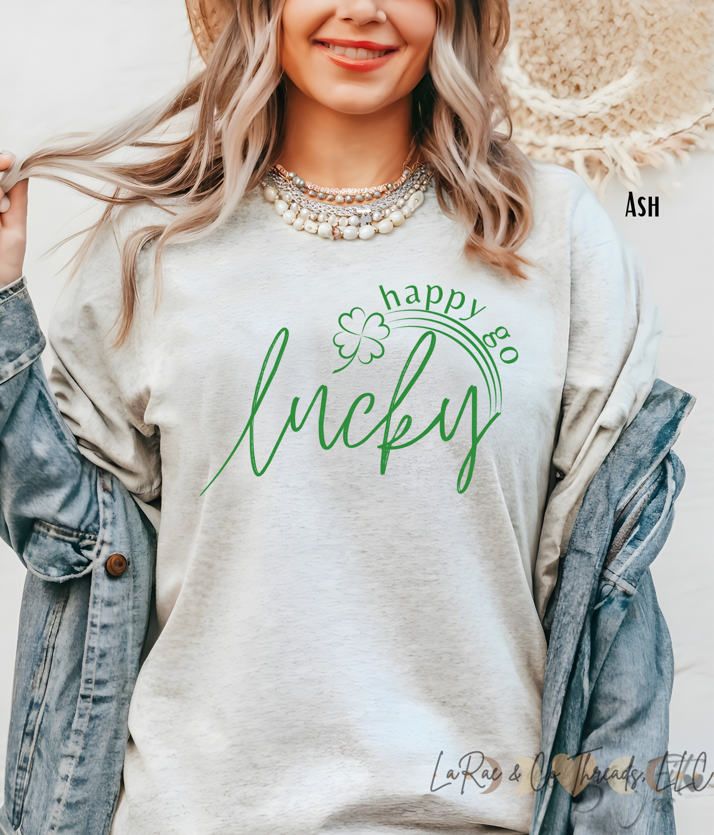 Happy Go Lucky Shirt, Happy St. Patrick's Day Shirt, St. Patty's Shirt, Lucky Shirt, Luck of the Irish, Rainbow Shirt, Gift for Her