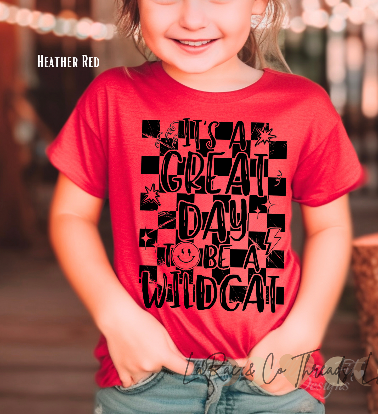 It's A Great Day To Be A Wildcat Retro Youth Tee, Youth Vintage Lets Go Wildcats, Kids Retro Wildcat Pride Shirt, Sports Fan Gift, School Kids Retro Cats Shirt